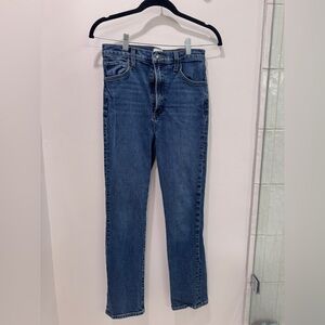 Favorite Daughter The Valentina Super High Rise Cigarette Ankle Jeans